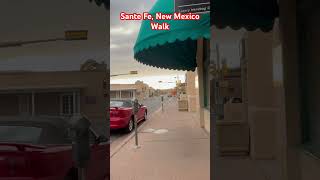 Sante Fe, New Mexico Walk: State Capital of USA #travel #southwest #budgetroadtrip #outdoors #fun