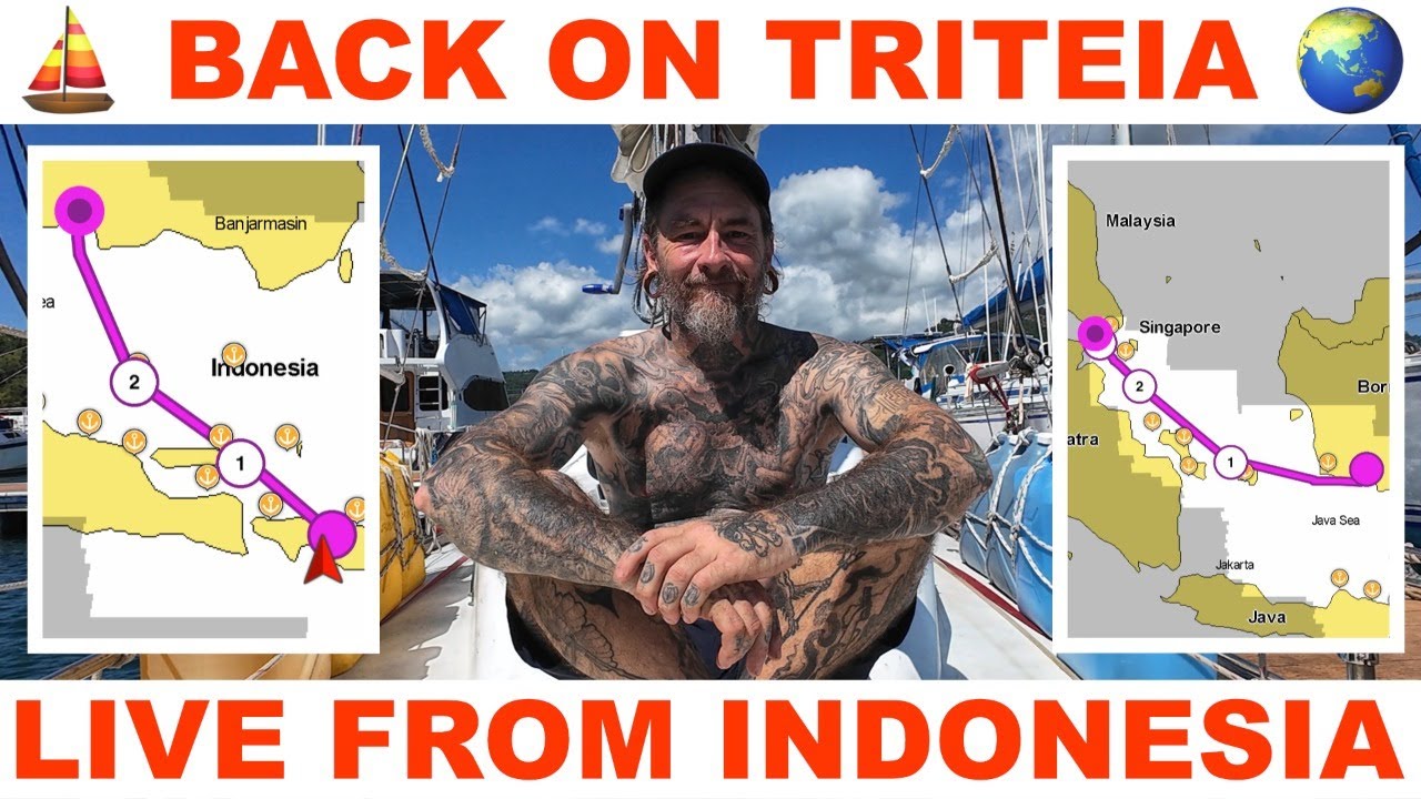 ⁣BACK ON TRITEIA - LIVE STREAM FROM INDONESIA - Sailor James Talks About What's Next....