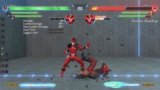 Power Rangers - Battle for The Grid Quantum Ranger combo