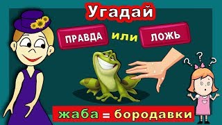 Угадай : ПРАВДА или ЛОЖЬ ? Тесты бабушки Шошо