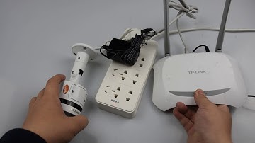 How to Configure VStarcam Security Camera C63S ethernet cable Connection