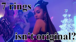 What&#39;s Wrong With Ariana&#39;s 7 rings?