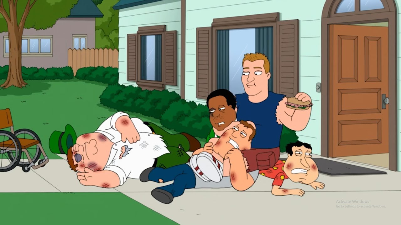 Family Guy S15E11 Gronkowsbees - Bee chase