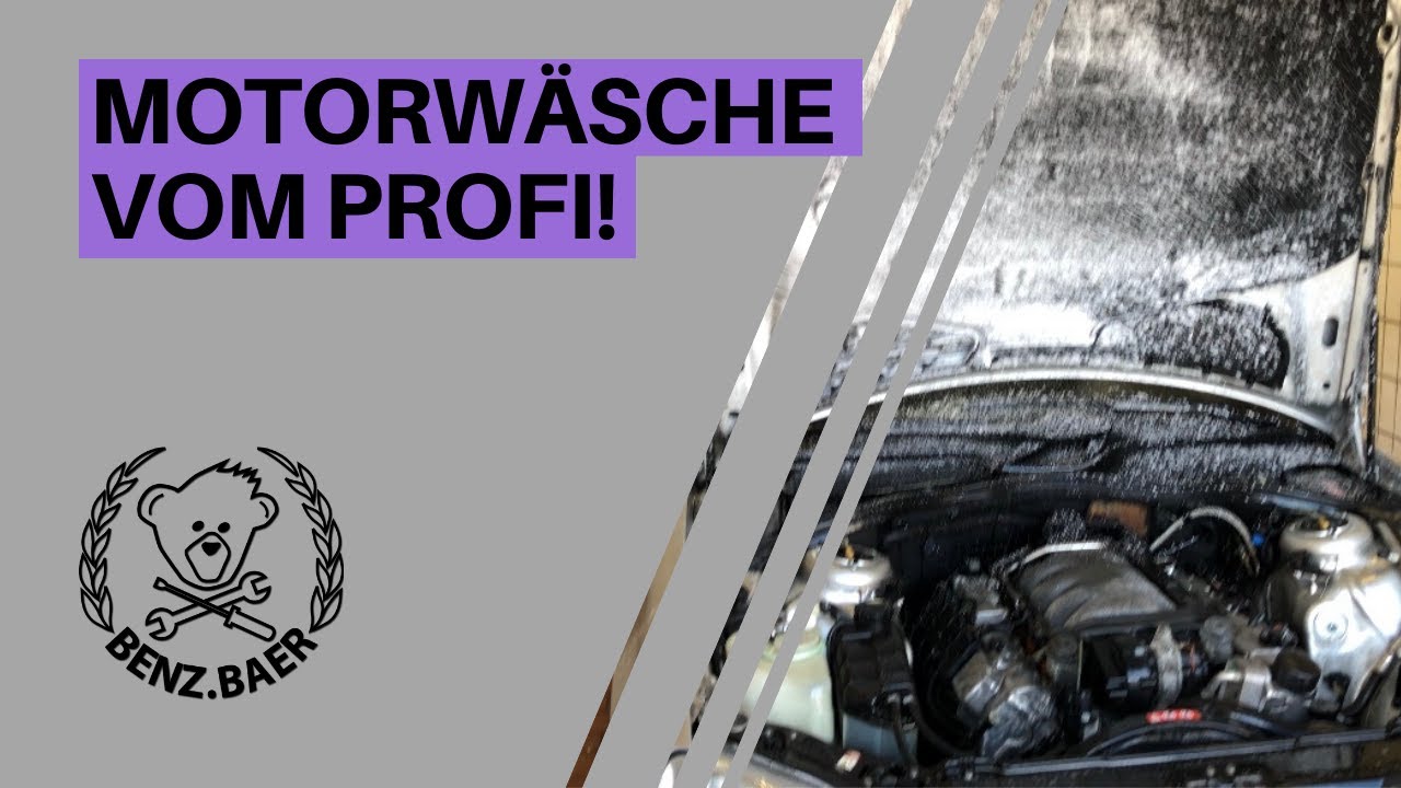 Motorwäsche vom Profi 