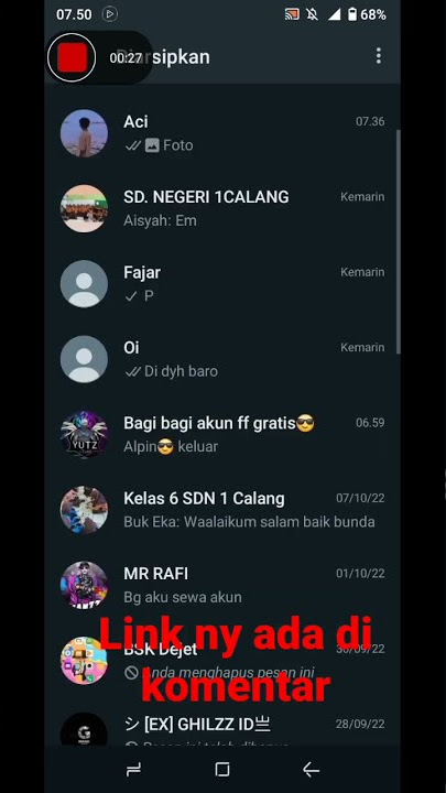 link nya ada di komentar cara mengirim virus di wastshap