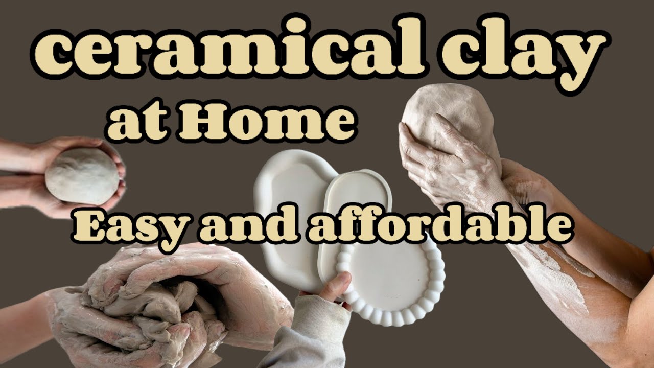Ceramic  studio setup  , ceramic clay making at home ,  clay , how to make trays for decor ideas 💡