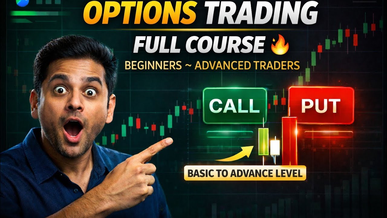Options Trading Full Course in Hindi | Beginners to Advanced Strategies ...