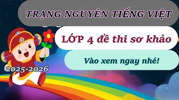 TNTV LỚP 4 – ĐỀ THI ÔN LUYỆN vòng 7 năm học 2025 - 2026