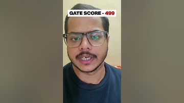 IISc Bangalore at GATE-2022 XE Score less than 500 😳😳😳