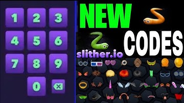Slither.io NEW SECRET CODES ( INVISIBLE SKIN CODES 2023) ! ALL NEW Slither.io CODES