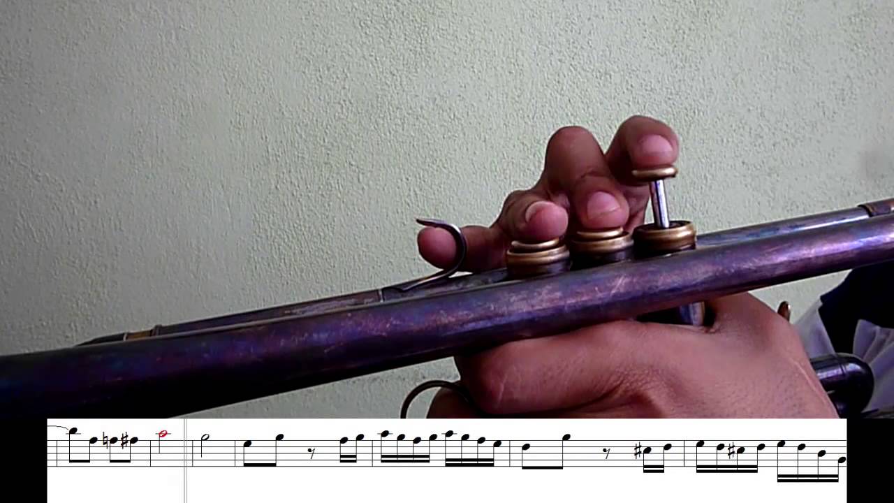 Tutorial La chuparrosa para trompeta