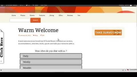 Embed your Survey onto a WordPress Post or WordPress Page