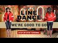 How to Line Dance We're Good To Go | Free Line Dance Tutorial at Category 10 Nashville