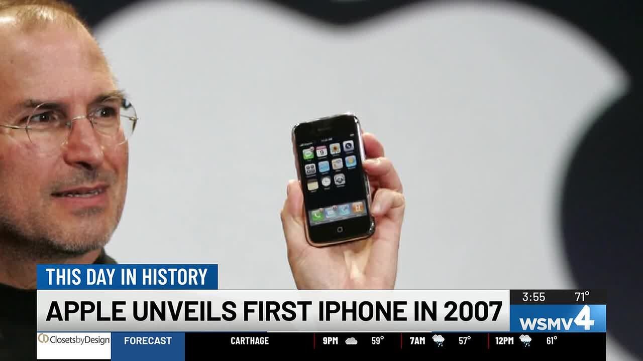 This Day in History: Apple unveils first iPhone in 2007 - YouTube