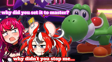 Yoshi obliterating Baelz, IRYS and Raora in mario party【Raora Panthera clips / HoloEN clip】