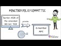 MONETARY POLICY COMMITTEE ( RBI )