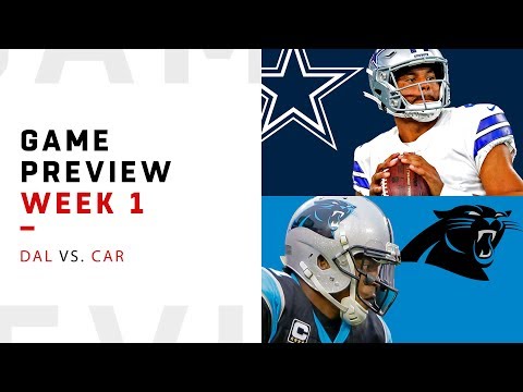 Dallas Cowboys vs. Carolina Panthers | Week 1 Game Preview | NFL Film Review