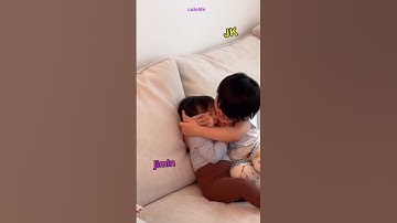 Jk eat Jimin chubby cheeks ​⁠  #shorts