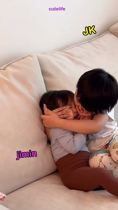Jk eat Jimin chubby cheeks ​⁠  #shorts