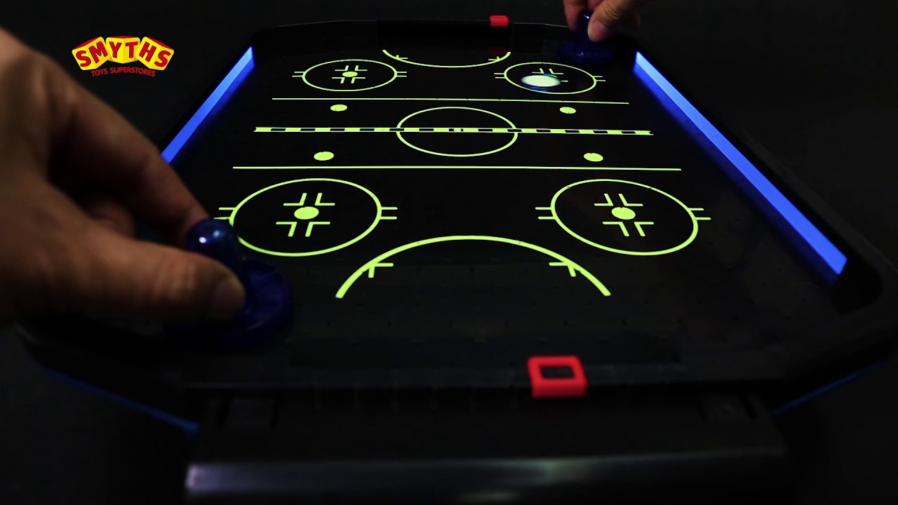 Electronic Arcade Air Hockey Neon Series - Smyths Toys