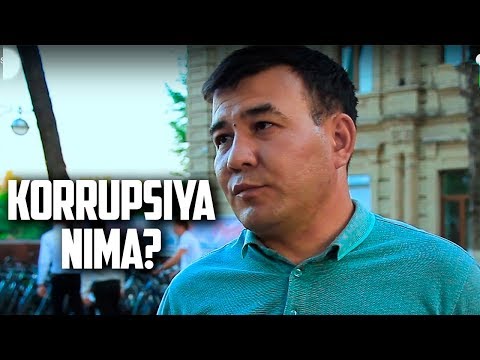 Video: Korruptsiya Nima?