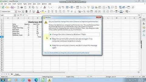 Stationary Bills With LibreOffice Calc Part-7
