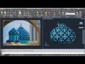 AutoCAD Create Texture and Mapping Dome