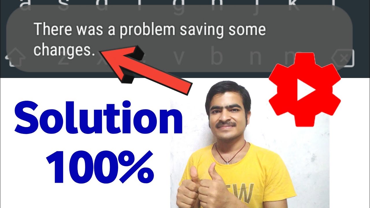 How to fix there was a problem saving some changes In Yt Studio - YouTube