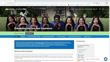 How to Register for CSUSB Orientation