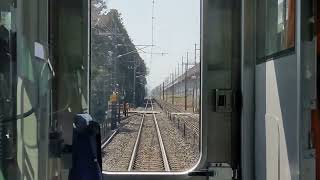 E131系600番台宇都宮線黒磯から岡本駅発車までの前面展望【概要欄必読】