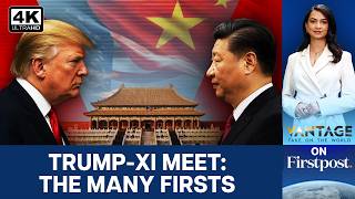 Trump’s First China Visit Since 2017; Rubio in Beijing Despite Sanctions | Vantage on Firstpost | 4K