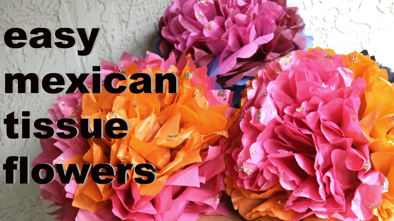 Jumbo Tissue Paper Flowers - Crafty Chica