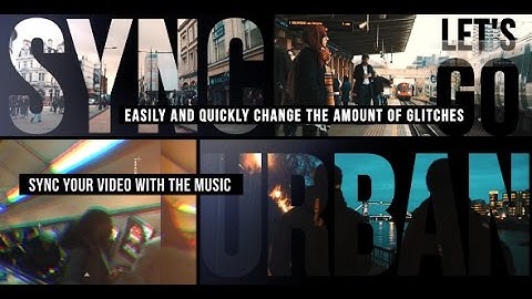 Urban Music Video | After Effects Template | Video Displays