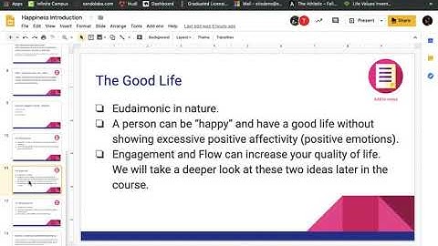 Authentic Happiness Explained