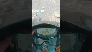 top speed-131🔓🔝🏍️.#shorts #reels #trending #speed#edit#apache #bike