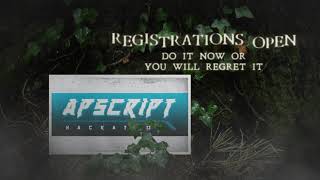 Registration Open | APSCRIPT | IEEE APSIT
