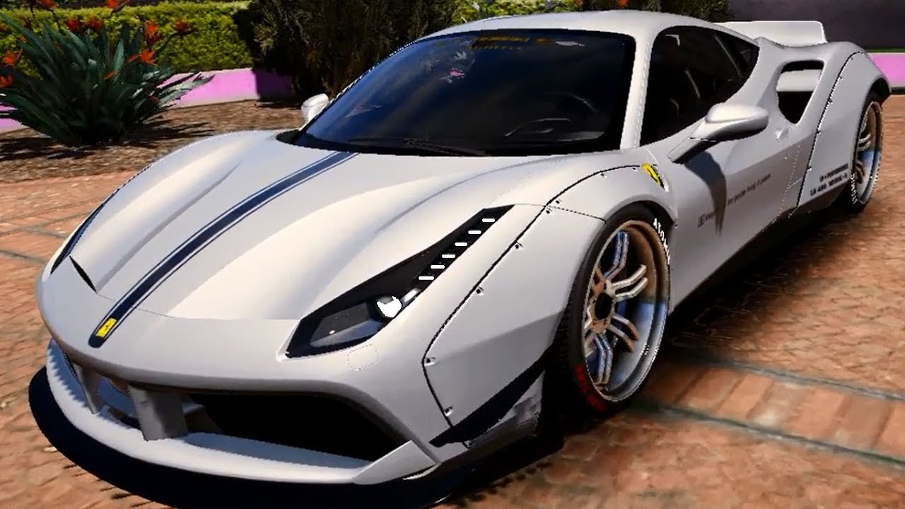 Ferrari 488 Gtb 2015 Lb Works Gta 5 Youtube