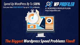 WP Profiler Plugin-The best wordpress speed issues fixed !!!