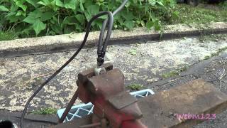 Installing Solder on Battery Terminals