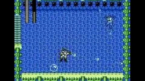 Mega Man 2: Bubble Mans Stage- No Damage, Buster Only