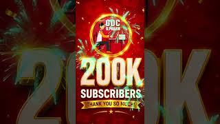 Thank you a lot students for your endless love & support || Reached 200K subscribers on GDC D.Pharm