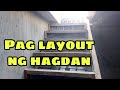 Paano mag lay out ng hagdan / concrete stair | MAYNARD COLLADO