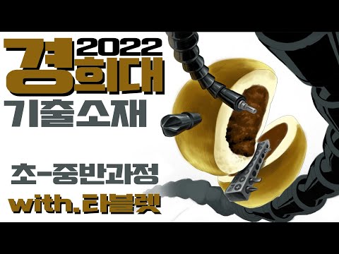 [기초디자인] 2022경희대 기출소재 - 단팥빵, 플렉시블 비트 (with.타블렛)