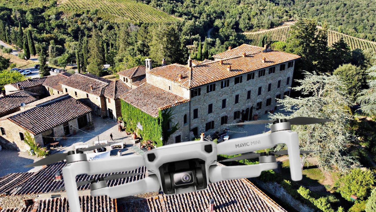 BORGO CASTELVECCHI - Radda In Chianti (SI) By Drone