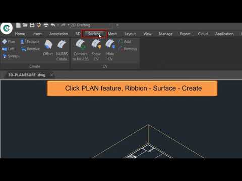 CADMATE 2021 - 3D PLANESURF