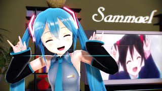 [MMD] Nico-Nico-Nii! [BEATSTEP REMIX] - GENTLEMAN - Motion DL