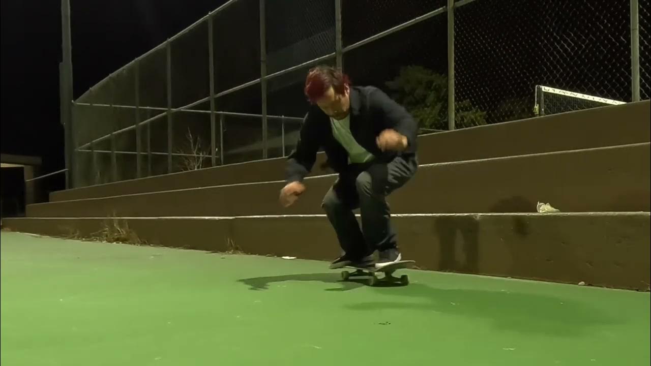 Learning noseslide nollie heel flip YouTube