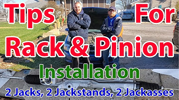 Tips when Replacing a Power Steering Rack & Pinion Assembly