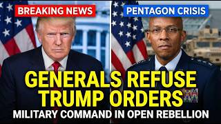 Pentagon Generals REFUSE Trump Orders | Military Command in Open Rebellion!