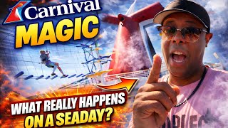 "What REALLY Happens On A Seaday On Carnival Magic..."